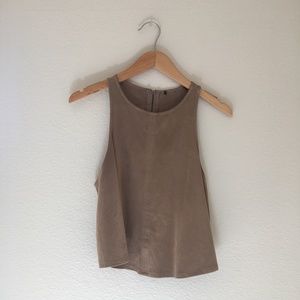 💛Nordstrom BP Suede Tank Top